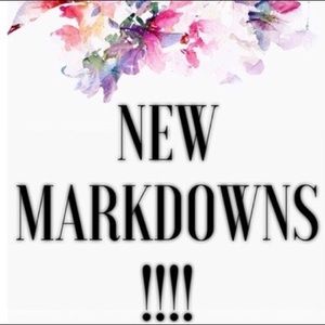 PRICE DROP ON MOST ITEMS….25% OFF OR MORE